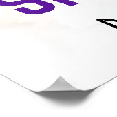 De beste hond vader Shih Tzu Niet aangepaste naam  Poster (Hoek)