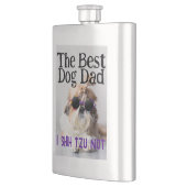 De beste hond vader Shih Tzu Niet Vaderdag Flacon (Links)