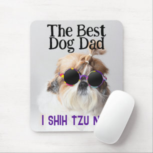 De beste hond vader Shih Tzu Niet Vaderdag Muismat