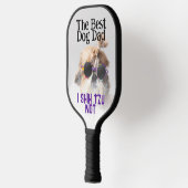 De beste hond vader Shih Tzu Niet Vaderdag Pickleball Paddle (Links)