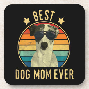 de beste hond van de vrouw moeder ooit italiaanse  bier onderzetter