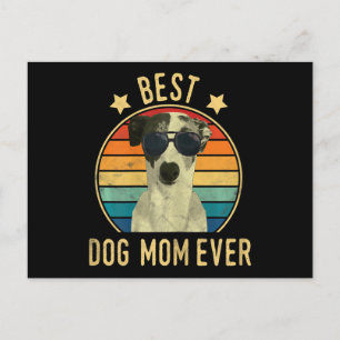 de beste hond van de vrouw moeder ooit italiaanse  briefkaart