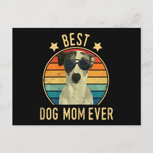 de beste hond van de vrouw moeder ooit italiaanse briefkaart (Voorkant)