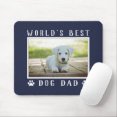 De beste hond van de wereld foto schildert marineb muismat (Met muis)