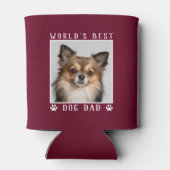 De beste hond van de wereld schildert de foto van blikjeskoeler (Achterkant)