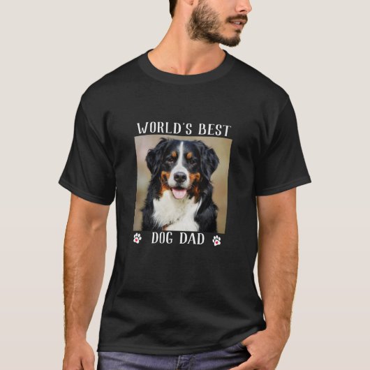 De beste hond van de wereld schildert foto's t-shirt (Voorkant)
