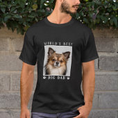 De beste hond van de wereld schildert foto's t-shirt