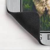 De beste hond van Rustic World schildert foto Muismat (Hoek)