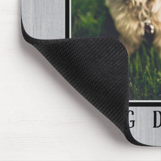 De beste hond van Rustic World schildert foto Muismat (Hoek)