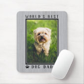 De beste hond van Rustic World schildert foto Muismat (Met muis)