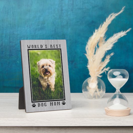 De beste hond van Rustic World schildert foto van  Fotoplaat (Zijkant)