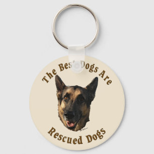 De beste honden worden gered - Duitse herderhond Sleutelhanger