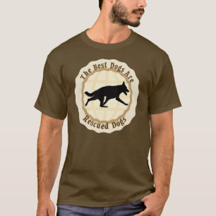 De beste honden worden gered - Duitse herderhond T-shirt