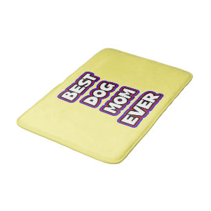 De beste hondenmoeder ooit badmat