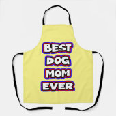 De beste hondenmoeder ooit schort (Voorkant)