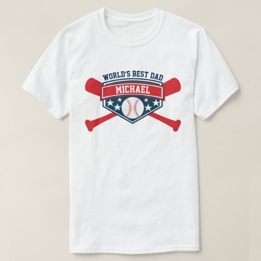 De beste honkbal softpap ter wereld t-shirt (Design voorkant)