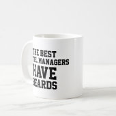De beste hotelmanagers hebben een aanbesteding koffiemok (Voorkant links)