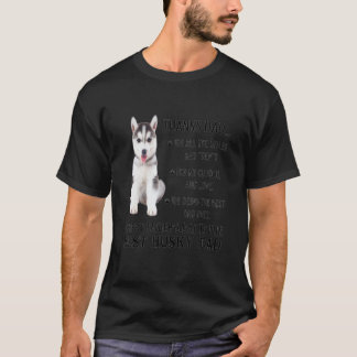 De Beste Husky Hond Papa Gelukkige Vaderdag T-shirt