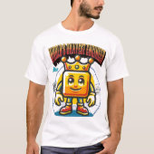 De beste ingenieur ter wereld grappig T-shirt (Voorkant)