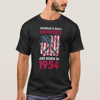 De beste jagers geboren in 1954 in Amerikaanse FL. T-shirt