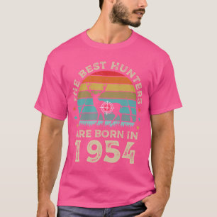 De beste jagers worden geboren in 1954 herten jage t-shirt