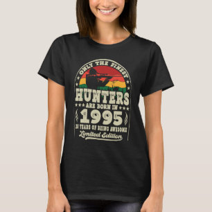 De beste jagers zijn geboren in 1995 Hertenjacht 2 T-shirt