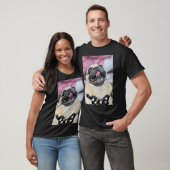 De beste jongen, Pug T-shirt (Unisex)