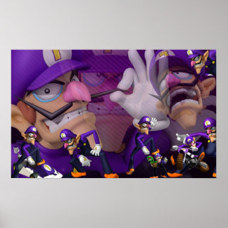 De beste jongen - Waluigi Poster