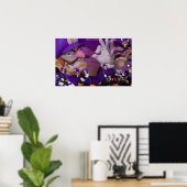 De beste jongen - Waluigi Poster (Thuiskantoor)