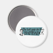De beste jongens komen uit Barbados Magneet (Voorkant / Achterkant)