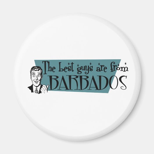 De beste jongens komen uit Barbados Magneet (Voorkant)