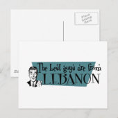 De beste jongens uit Libanon Briefkaart (Voorkant / Achterkant)