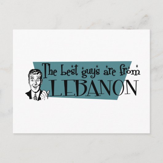 De beste jongens uit Libanon Briefkaart (Voorkant)