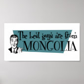 De beste jongens zijn uit Mongolië Poster (Voorkant)