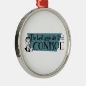 De beste jongens zijn van Conroe Metalen Ornament (Rechts)