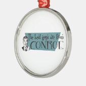 De beste jongens zijn van Conroe Metalen Ornament (Links)