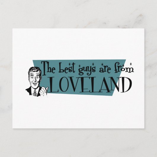 De beste jongens zijn van Loveland Briefkaart (Voorkant)