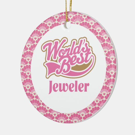 De beste joodse sieraad ter wereld keramisch ornament (Links)