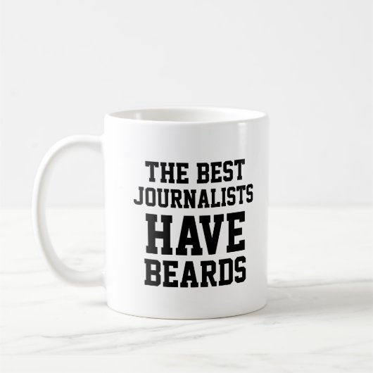 De beste journalisten hebben geld koffiemok (Links)