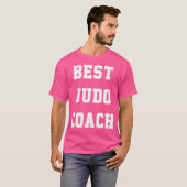 De beste judocoach t-shirt (Voorkant volledig)