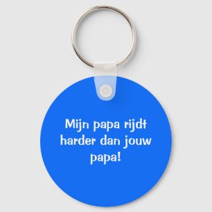 De beste kaarpaler sleutelhanger