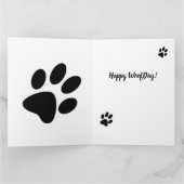 De beste Kaart ter wereld voor hondenverjaardag (Binnen)