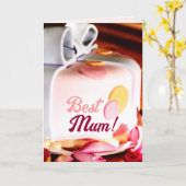 De beste Kaart van de Cake Mum (Gele Bloem)
