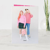 De beste Kaart van de Foto van het Nieuwjaar van (Achterkant)