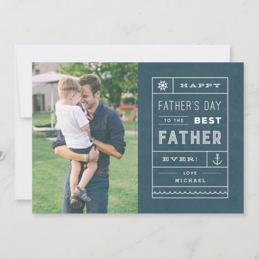 De beste Kaart van de Vader - marine (Voorkant)