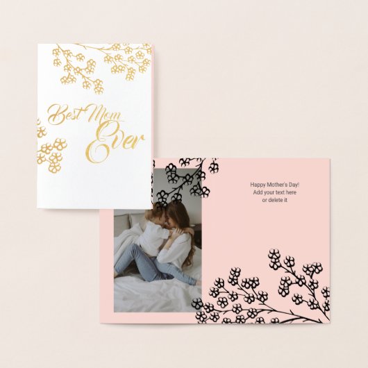 De beste Kaarten van de Folie van de Mam ooit roze (Display)