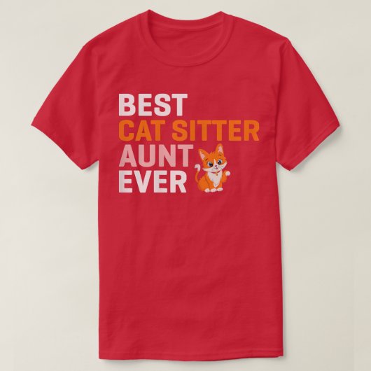 De beste kat-liefhebber ooit t-shirt (Design voorkant)