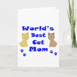 De beste kat-mam ter wereld kaart