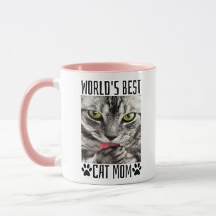 De beste kat-mam ter wereld mok