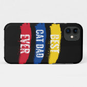 De beste kat-pap ter wereld Case-Mate iPhone case (Achterkant (horizontaal))